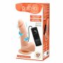 Realistyczny penis sex dildo z wibracją 15 cm - 3